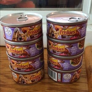 Friskies Extra Gravy Wet Cat Food - With Turkey (8 cans)